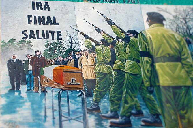1 Hour Express Belfast Taxi/Cab Tour History, Murals, Troubles - The Peace Wall, a barrier that never became temporary