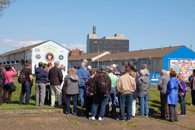 2 Hours Republican & Loyalist Mural Black Taxi Tour from Belfast - Peace Wall: a physical line through Belfast