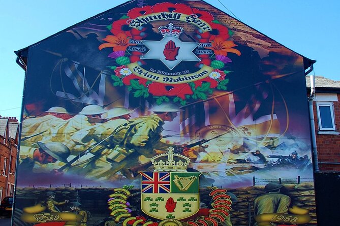 Award Winning Private 2 Hour Belfast Political Black Taxi Tour - Shankill Road and the loyalist viewpoint