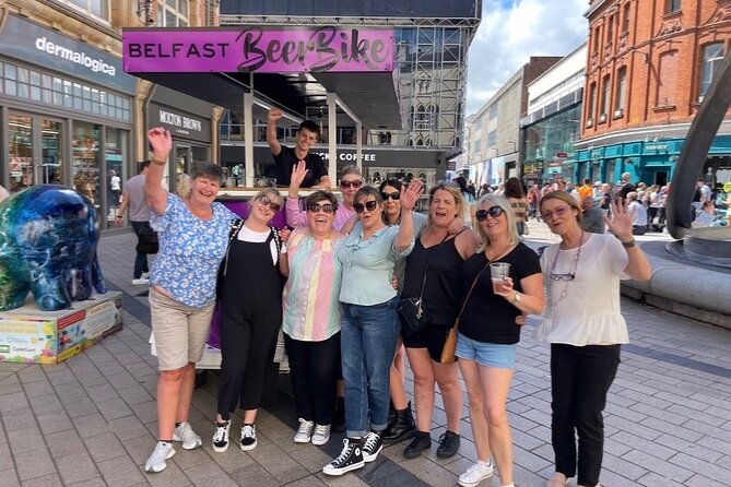 Belfast Beer Bike tours - What the Belfast beer bike is really like