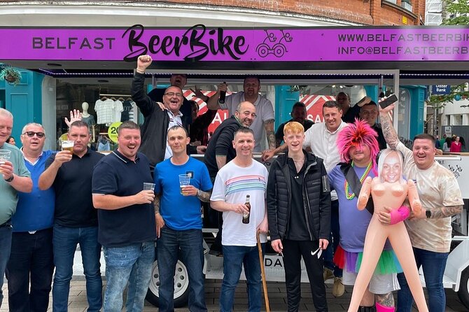 Belfast Beer Bike tours - Pedaling through the Cathedral Quarter