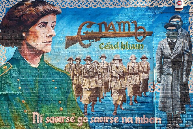 Belfast Famous Black Taxi Tour Political Murals & Peace Wall 2 Hr - St Peter’s Cathedral and a change of pace