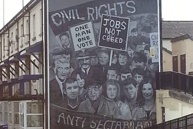 Derry Londonderry Private Full Day Tour From Belfast - The Bogside Artists and the Battle of 1969