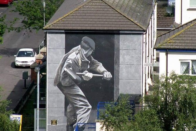 Derry Londonderry Private Full Day Tour From Belfast - The Bogside begins with Free Derry Corner