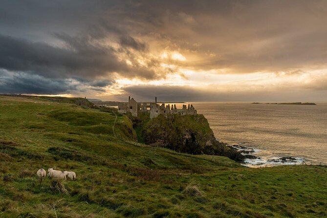 Full Day Private Luxury Tour of Causeway Coast (Giants Causeway) - Dunluce Castle, a ruin with a serious setting