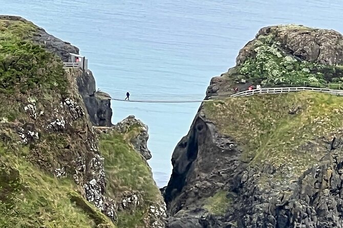 Game Of Thrones Locations & Giants Causeway North Antrim Coast Tour - Larrybane Quarry and the view toward Carrick-a-Rede