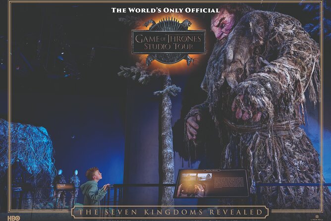 Game of Thrones Studio Tour Admission Ticket - Photos, the Café, and the World’s Largest Shop