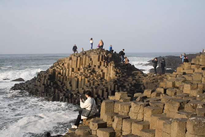 Giant's Causeway Day Tour and Belfast City Tour 1 Day Pass - Carnlough Harbour and the Antrim Coast road