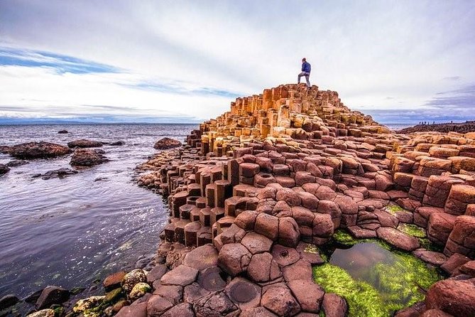 Giant's Causeway Tour from Belfast - Luxury Bus + Castles Tour - Walking across Giant’s Causeway