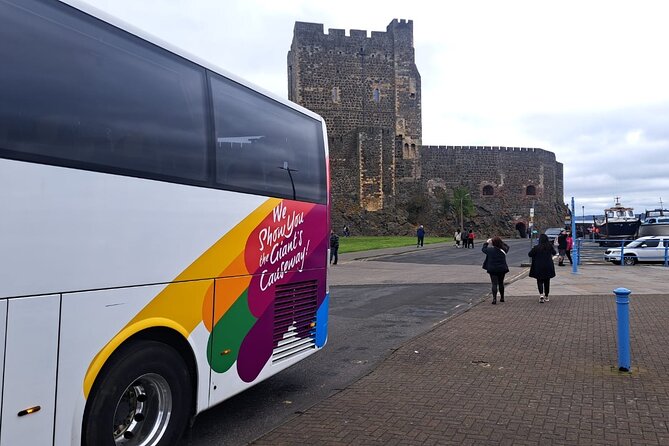 Giants Causeway & Castles Tour from Belfast: Guided tour - The coastal road through Ballygally and the Glens of Antrim