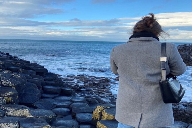 Giants Causeway, Rope Bridge, Carrickfergus Castle and Dark Hedges Tour - Carrick-a-Rede from Portaneevy View Point