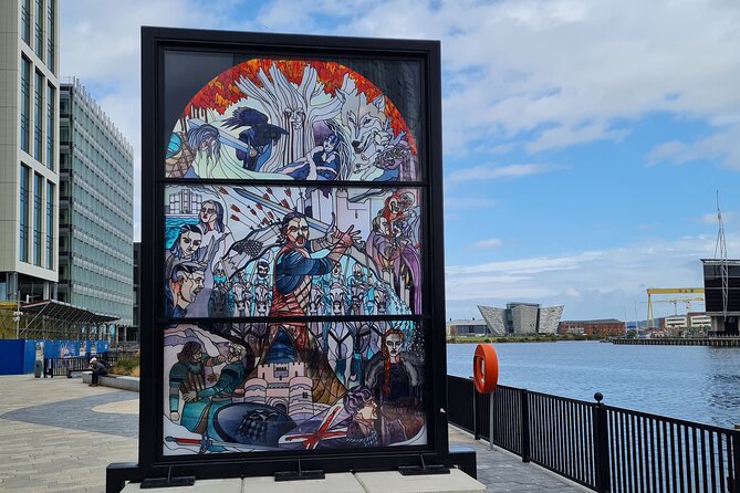Glass of Thrones Walking Trail - Six stained-glass scenes along Belfast’s waterfront