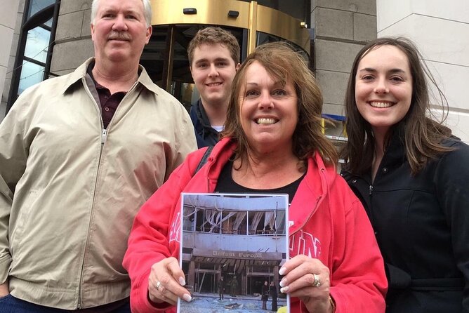 History of Belfast conflict and terror 1 hour black taxi tour - Divis Flats and a former military position