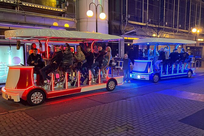 Luxury Party Bike Tour of Belfast City (Individual Seat) - What the Belfast party bike is really like