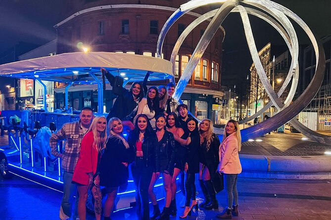 Luxury Party Bike Tour of Belfast City (Individual Seat) - Nine passing points, not nine long stops