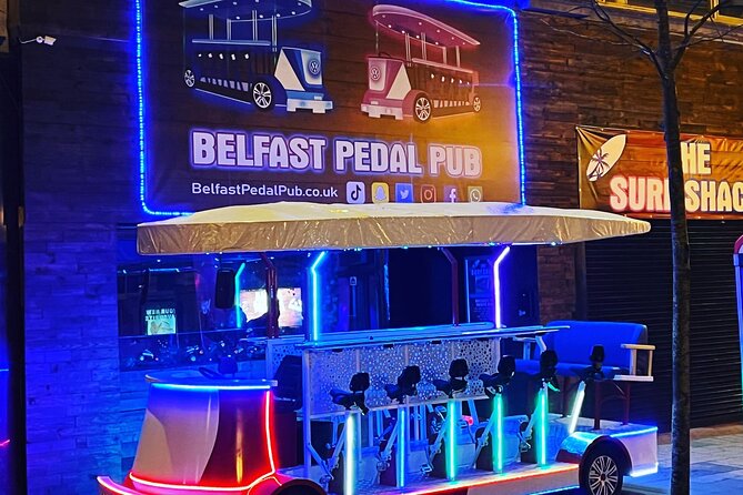 Luxury Party Bike Tour of Belfast City (Individual Seat) - BYO drinks and party etiquette