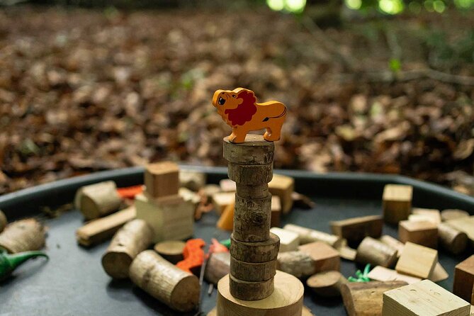Muddy Tots Go Wild Forest School Ballynahinch County Down - The pond and campfire make the setting memorable