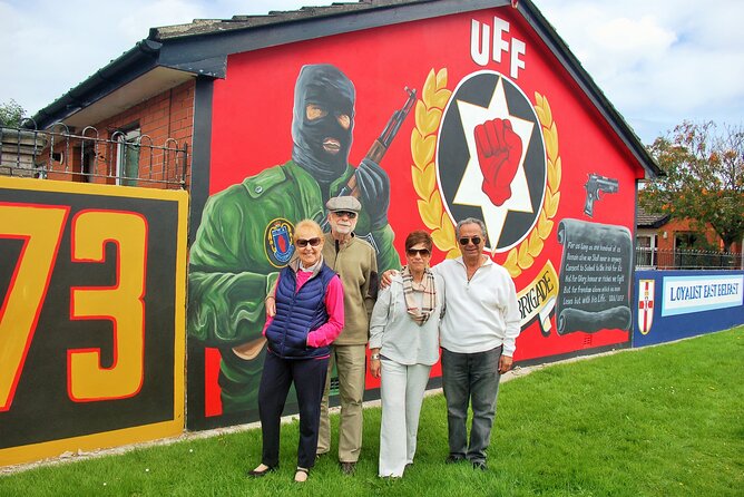 N0 1 Belfast black cab Irish and British mural 2hr private tour - What this Belfast black cab tour is really about