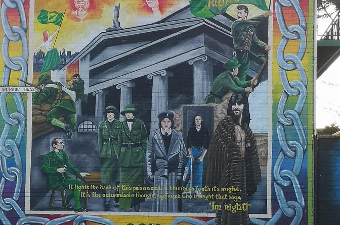 Official World Famous Belfast Black Taxi Tour - Seeing the Peace Wall at close range