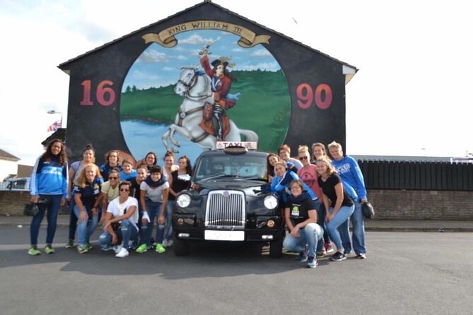 Original Drivers Belfast Taxi/Cab Tour 2 hour private adventure - Clonard Monastery and quiet peace work
