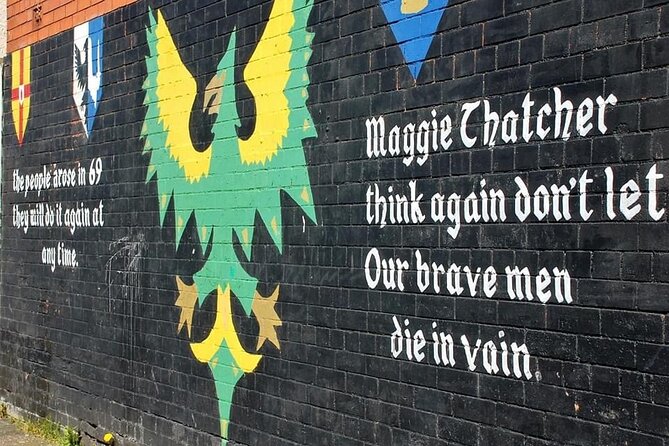 Original Drivers Belfast Taxi/Cab Tour 2 hour private adventure - International murals on Divis Street