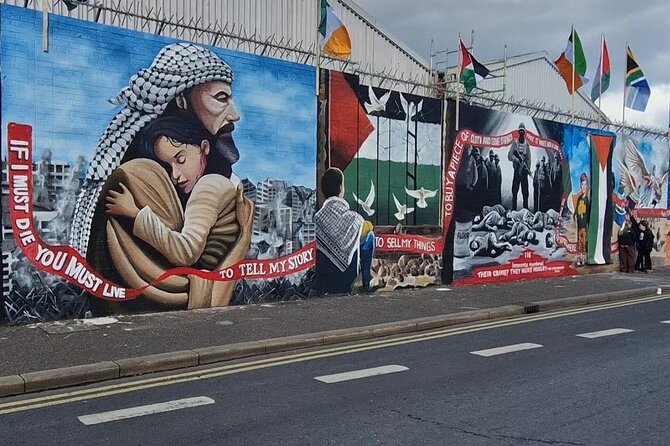 Private Belfast city & peace wall tour - Carrickfergus Castle adds a second strong landmark