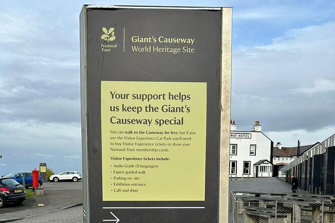 Private Giant's Causeway Tour including Game of Thrones Sites - Dunluce Castle from the coastal road