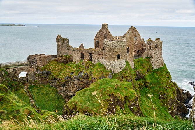 Private Giants Causeway Express Tour - Dunluce Castle above the Atlantic