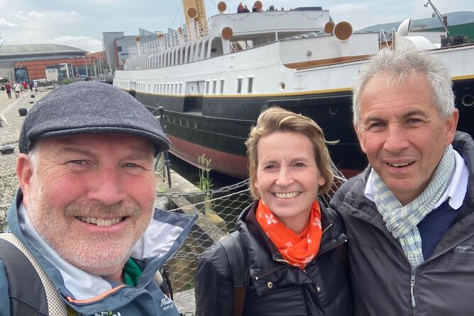 Titanic Maritime Walking Tour - The Big Fish and the changing River Lagan